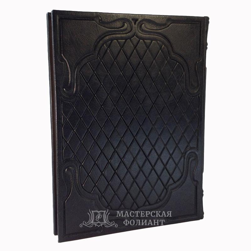 История железных дорог России. Подарочное издание в переплете из натуральной кожи. Вид сзади История железных дорог России. Подарочное издание в переплете из натуральной кожи. Вид сзади