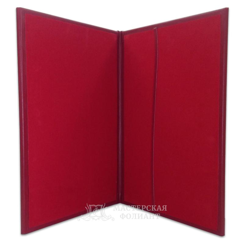 Адресная папка из кожи в развороте - бархат, кожаная адресная лента Адресная папка из кожи в развороте - бархат, кожаная адресная лента