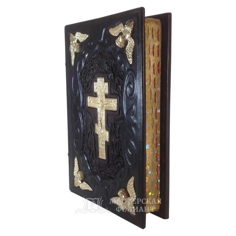 Подарочное издание Библии в кожаном переплете Подарочное издание Библии в кожаном переплете